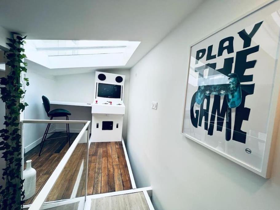 Unique Loft Apartment Located 15 Minutes From The Champs Elysees Saint-Ouen  Exteriör bild