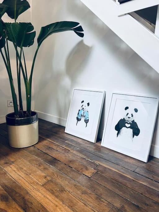 Unique Loft Apartment Located 15 Minutes From The Champs Elysees Saint-Ouen  Exteriör bild