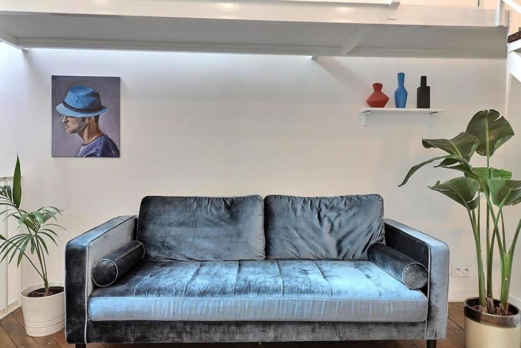 Unique Loft Apartment Located 15 Minutes From The Champs Elysees Saint-Ouen  Exteriör bild